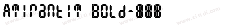 ATirantiT Bold字体转换